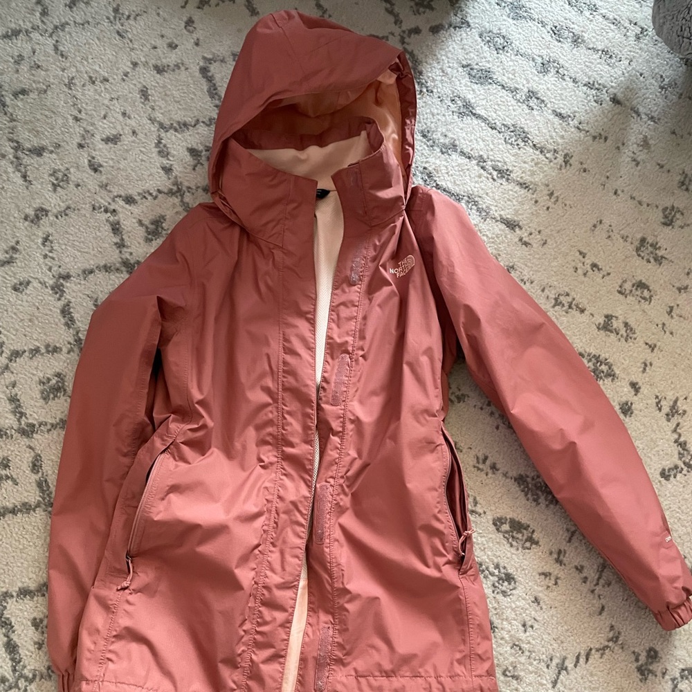 North face raincoat